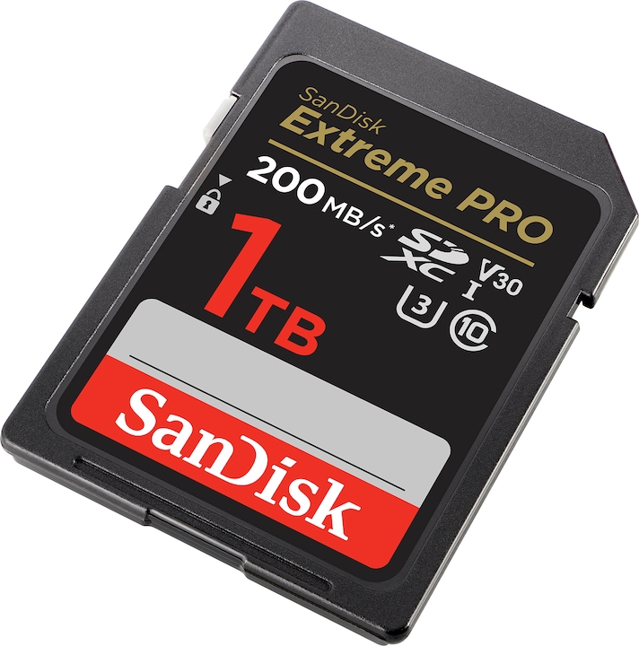 Actual product image SanDisk Extreme PRO UHS-I V30 (1000 GB, SDXC, U3, UHS-I)