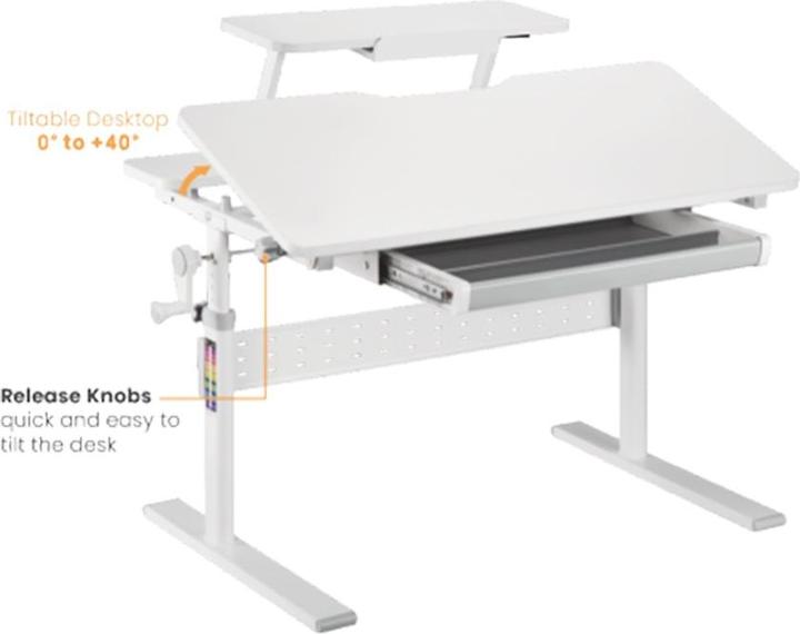 Actual product image Ergo Office Children's desk (90 x 60 x 76 cm)