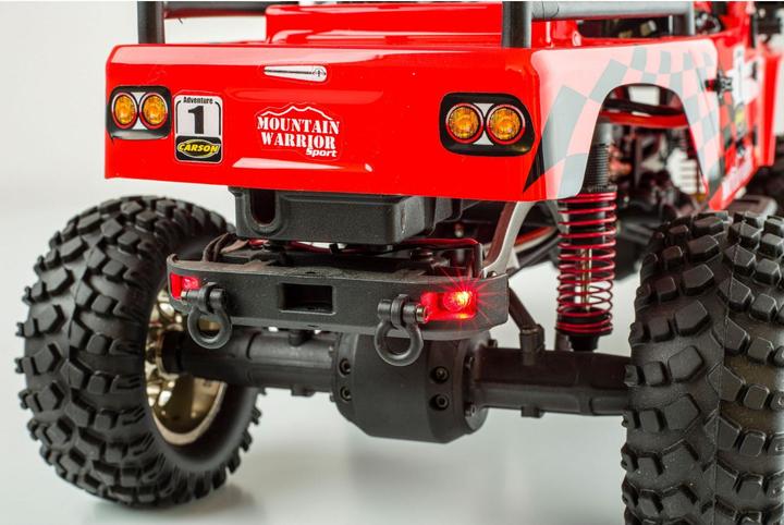 Actual product image Carson RC model car 1:12 Mountain Warr.Sport 2.0 RTR red (RTR Ready-to-Run)