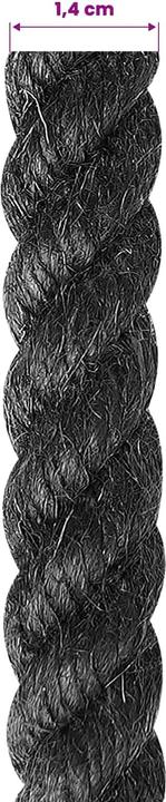 Actual product image vidaXL Natürliches Seil (100 m)