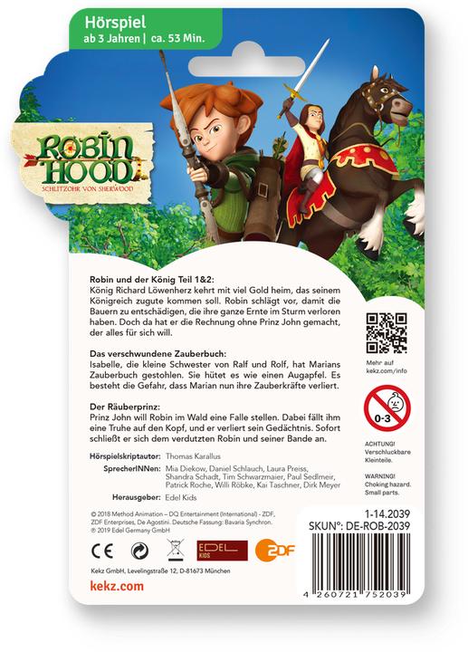 Produktbild Kekz Audiochip Robin Hood und der König (Deutsch)