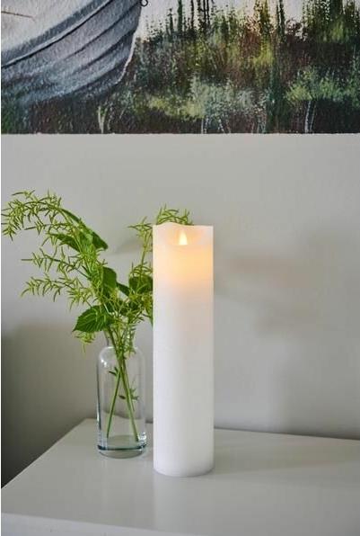 Produktbild Sirius LED-Kerze Sara, 7.5 cm x 30 cm, Wiederaufladbar (1 x)