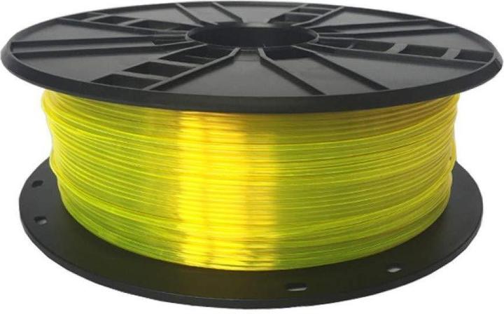 Actual product image Gembird 3DP-PETG1.75-01-Y 3D Printing Material Polyethylene Terephthalate Glycol (PETG) Yellow (PETG, 1.75 mm, 1000 g)