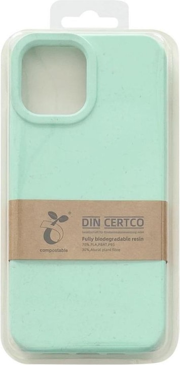 Produktbild Hurtel Eco Case Case for iPhone 13 Pro Max Silicone Cover Phone Shell Mint (Apple iPhone 13 Pro Max)