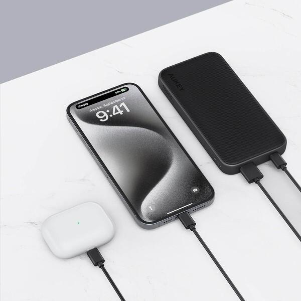 Immagine prodotto Aukey Spark Go (10000 mAh, 15 W, 37 Wh)