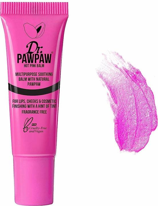 Dr. PawPaw Hot Pink Multipurpose Soothing Balm - 10ml (Lippenbalsam, 10 ml)