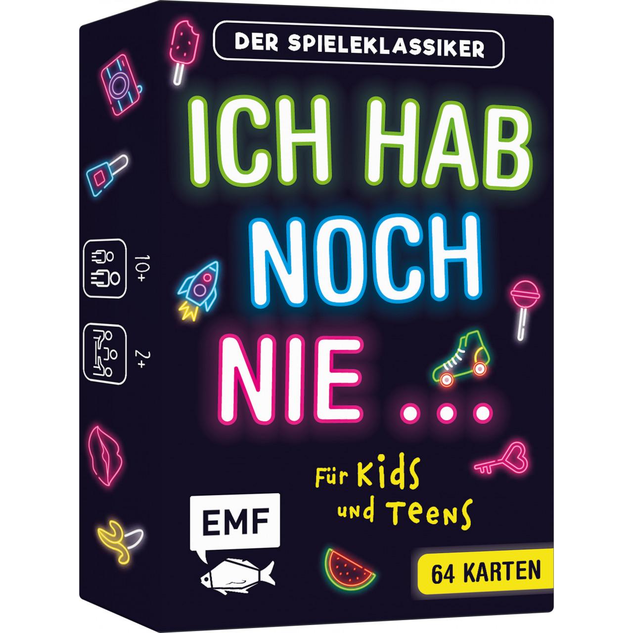 Edition Fischer Kartenspiel: Ich hab noch nie... – für Kids und Teens (Deutsch)