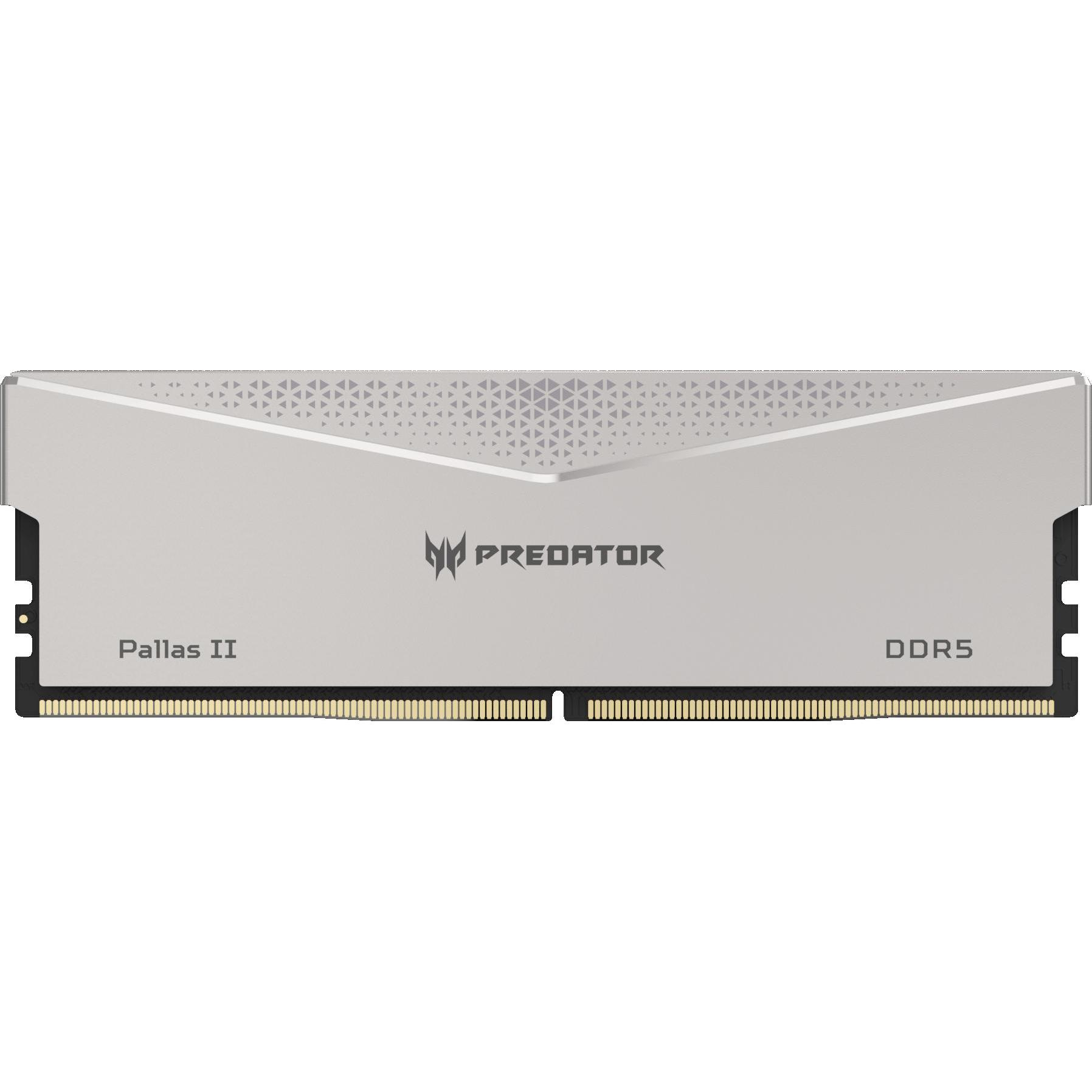 Acer Predator Pallas II (2 x 16GB, 6000 MHz, DDR5-RAM, DIMM), RAM, Silber