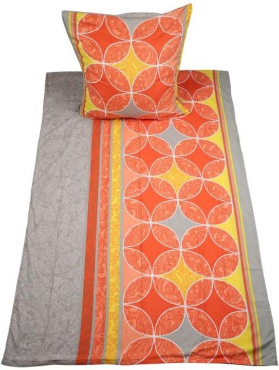 Grey with Orange