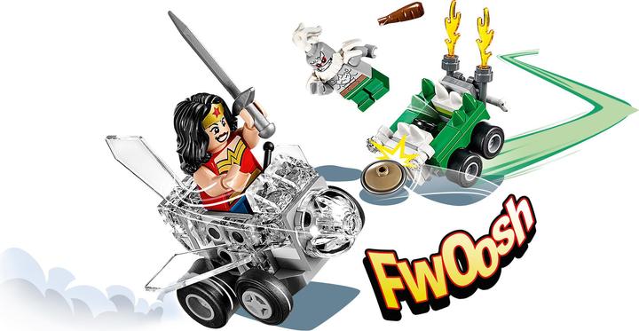 Image du produit LEGO DC Comics Super Heroes Mighty Micros : Wonder Woman vs. Doomsday (76070, LEGO DC)