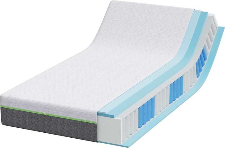 Actual product image vidaXL Mattress (120 x 200 cm, Foam core, Spring core)