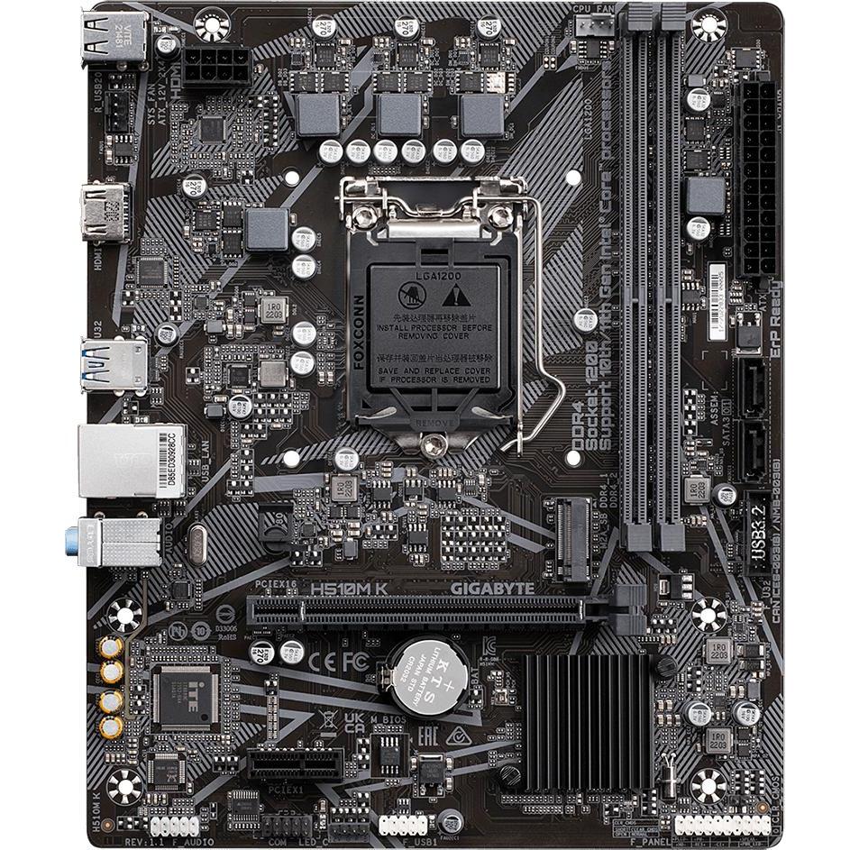 Gigabyte H510M K (LGA 1200, Intel B560 Express, mATX), Mainboard