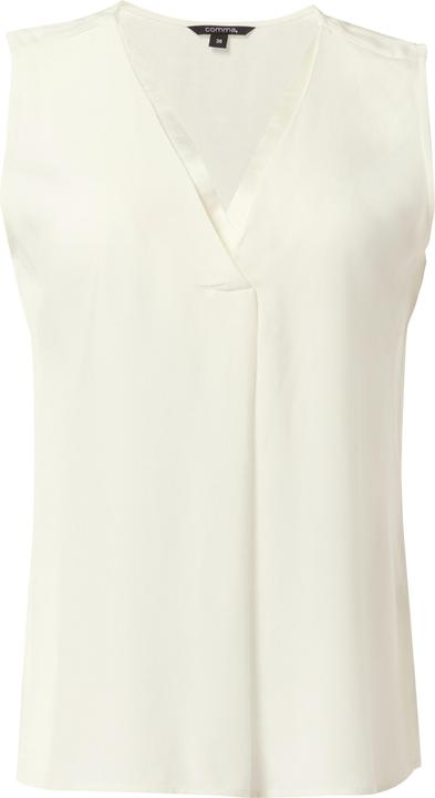 Produktbild Comma Bluse V-Neck-Top aus Crêpe (40)