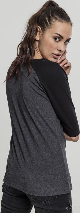Immagine prodotto Urban Classics Tee Raglan 3/4 da donna a contrasto (XXL)