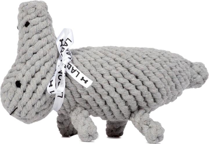 Laboni Nina Ippopotamo (Cucciolata di cane giocattolo, Gioco da masticare per cani, Reperimento)