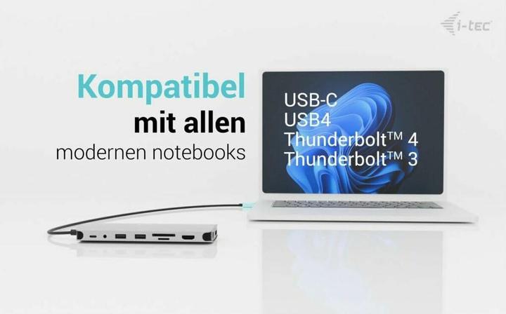 Produktbild i-tec USB-C Nano 3x LCD Dock (USB-C)