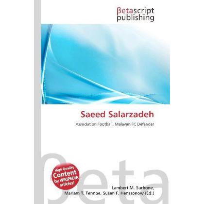 Saeed Salarzadeh, Ratgeber