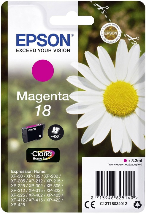 Actual product image Epson 18 Claria Home (M)