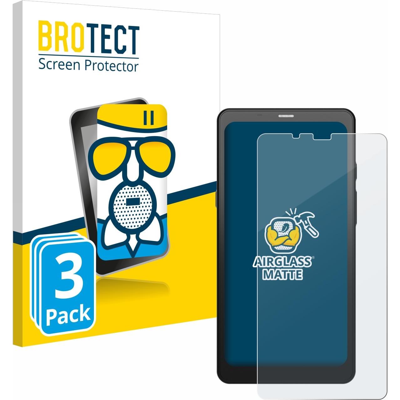 BROTECT AirGlass Panzerglasfolie Matt, eReader Zubehör, Grau