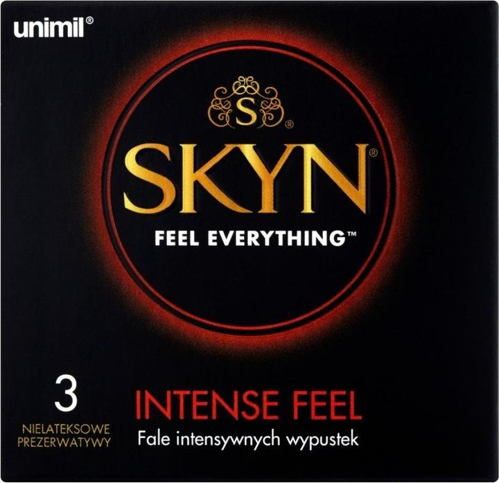 Produktbild Unimil Skyn Feel Everything Intense Feel Non-Latex Condoms 3Pcs (3 Stk.)