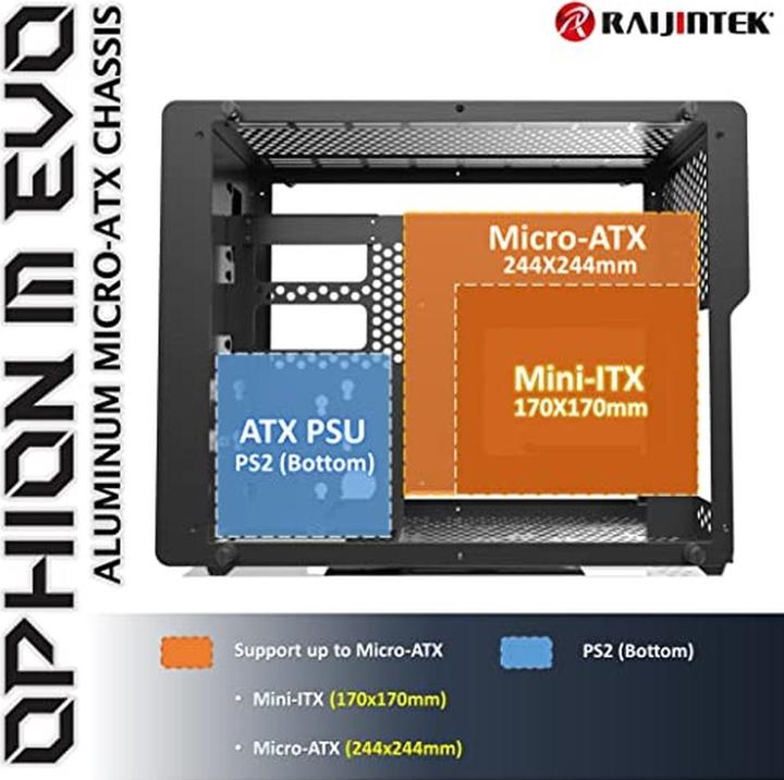 Produktbild Raijintek Ophion M Evo (mATX)