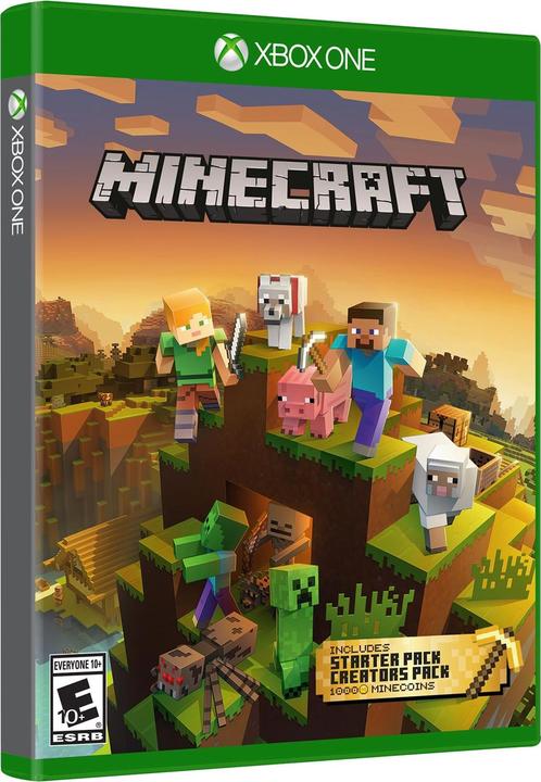 Actual product image Microsoft MS Minecraft Master Collection (Xbox One X, Xbox Series X, IT)