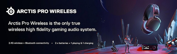 Actual product image SteelSeries Arctis Pro Wireless (Wireless)