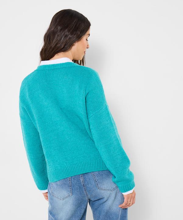 Produktbild Joe Browns Button Front Long Sleeve V-Neck Cardigan (46)