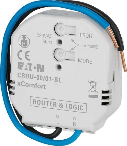 Produktbild Eaton Power Quality Smart Home xComfort Funk Router mit Logik