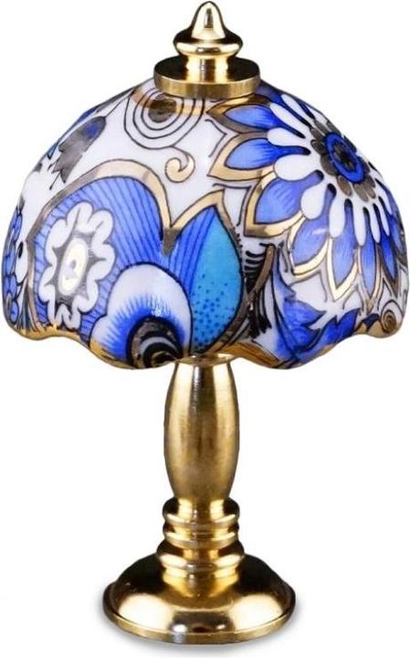 Actual product image Reutter 001.641/5 - Antique lamp "Blue Dream", miniature