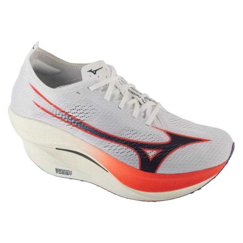 Mizuno, Unisex, Hardloopschoenen, Golf Opstand Pro 3 (44.5), Wit, Blauw, Rood