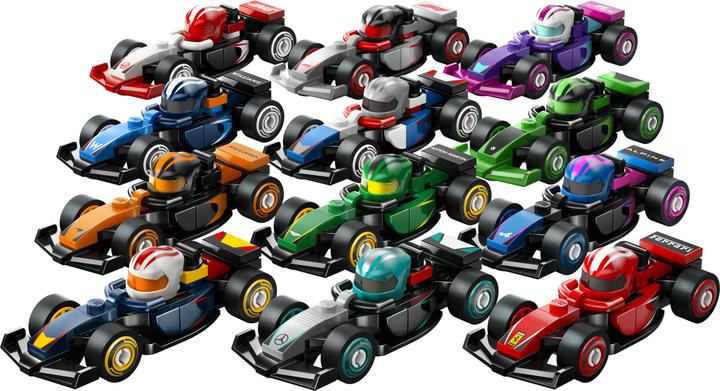 Actual product image LEGO F1 racing cars to collect (Assorted) (71049)