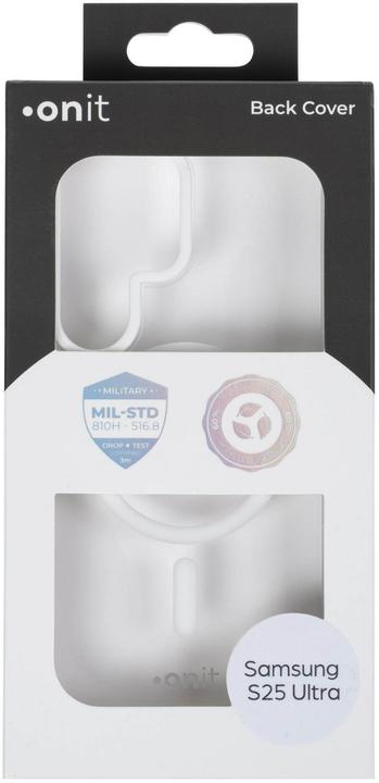 Produktbild Onit Back Cover Armorix Galaxy S25 Ultra Weiss transparent (Samsung Galaxy S25 Ultra)