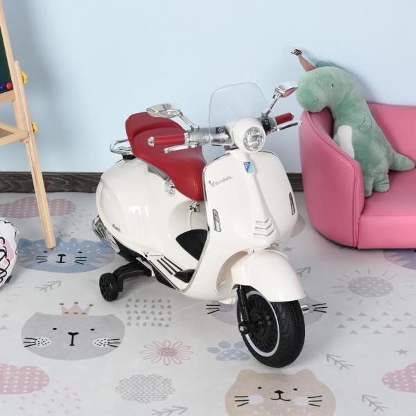 Image du produit Homcom Véhicule électrique Moto pour enfants avec musique MP3 Éclairage (6 V)