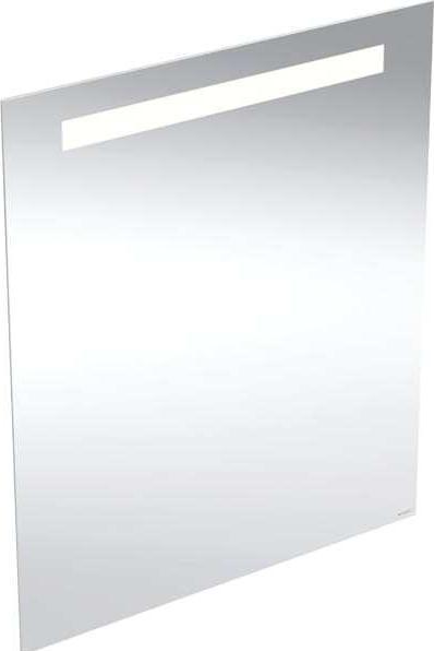 Produktbild Geberit Option Basic Square Lichtspiegel, Beleuchtung oben (77 x 50 cm)