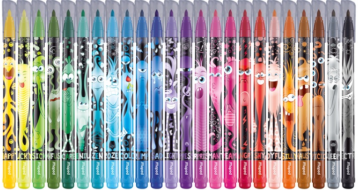 Produktbild Maped Color'Peps Monster (Mehrfarbig, 24 x)