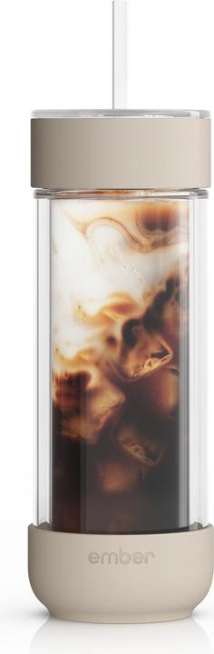 Actual product image Ember Kaffeebecher Cold Tumbler 473 ml, 1 Stück, Beige (0.47 l)