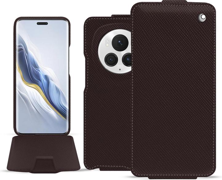Image du produit Noreve Coque à rabat vertical en cuir (Honor Magic6 Pro)
