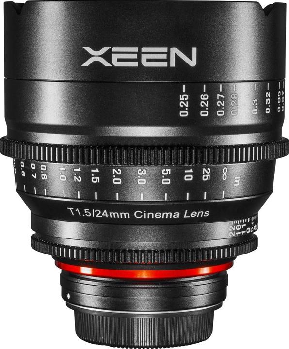 Image du produit Samyang Xeen 24mm T1.5 FF Cine Canon EF (Canon EF, Plein format)