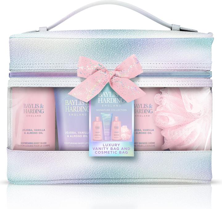 Immagine prodotto Baylis & Harding Set regalo per il corpo alla vaniglia di jojoba 4 pezzi (Set per la cura del corpo)