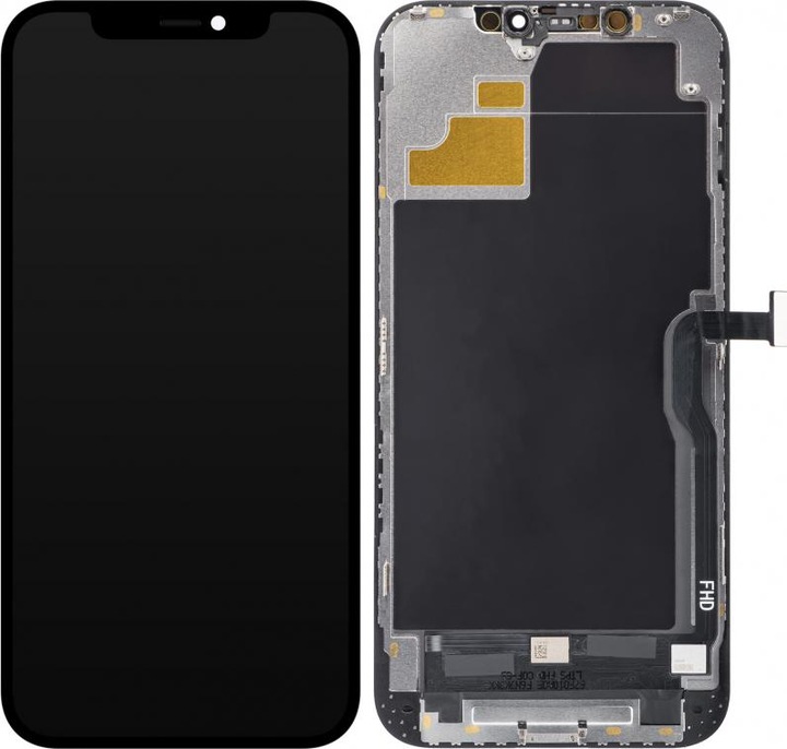 Zy Display Unit für iPhone 12 Pro Max, In-Cell IC Version, Schwarz (Display, iPhone 12 Pro Max)