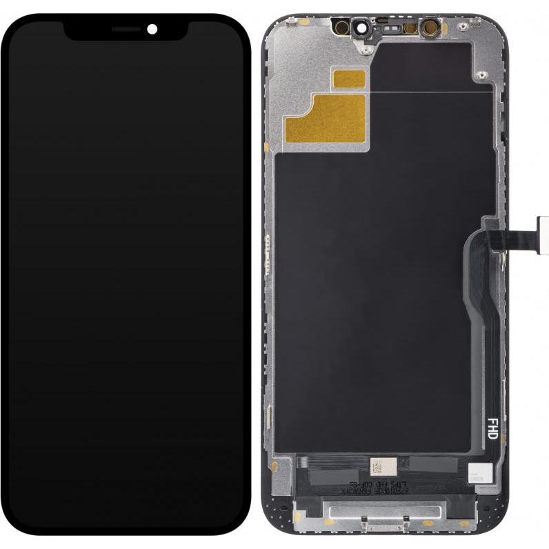 Zy Display Unit für iPhone 12 Pro Max, In-Cell IC Version, Schwarz (Display, iPhone 12 Pro Max), Pezzi di ricambio per dispositivi mobili