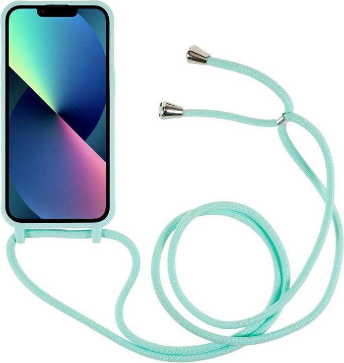Produktbild Cover-Discount iPhone 14 - Hülle mit Umhängeband türkis
