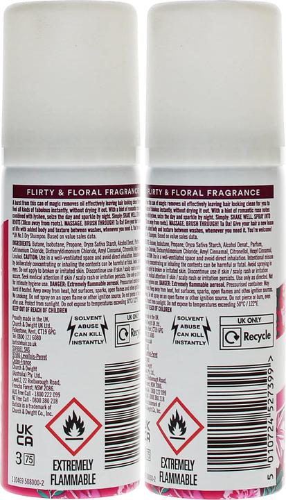 Immagine prodotto Batiste Blush (Shampoo secco, 50 ml)