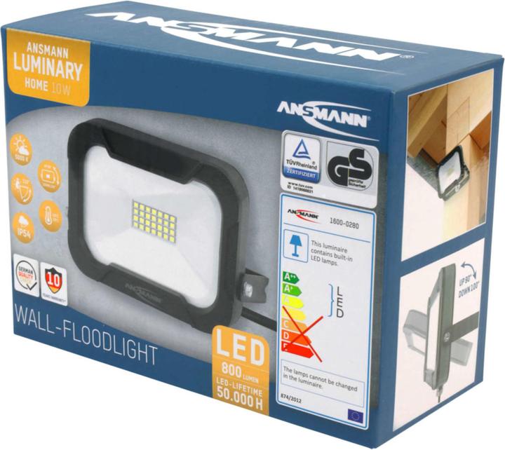 Produktbild Ansmann LEDWandstrahler WFL800 (800 lm)