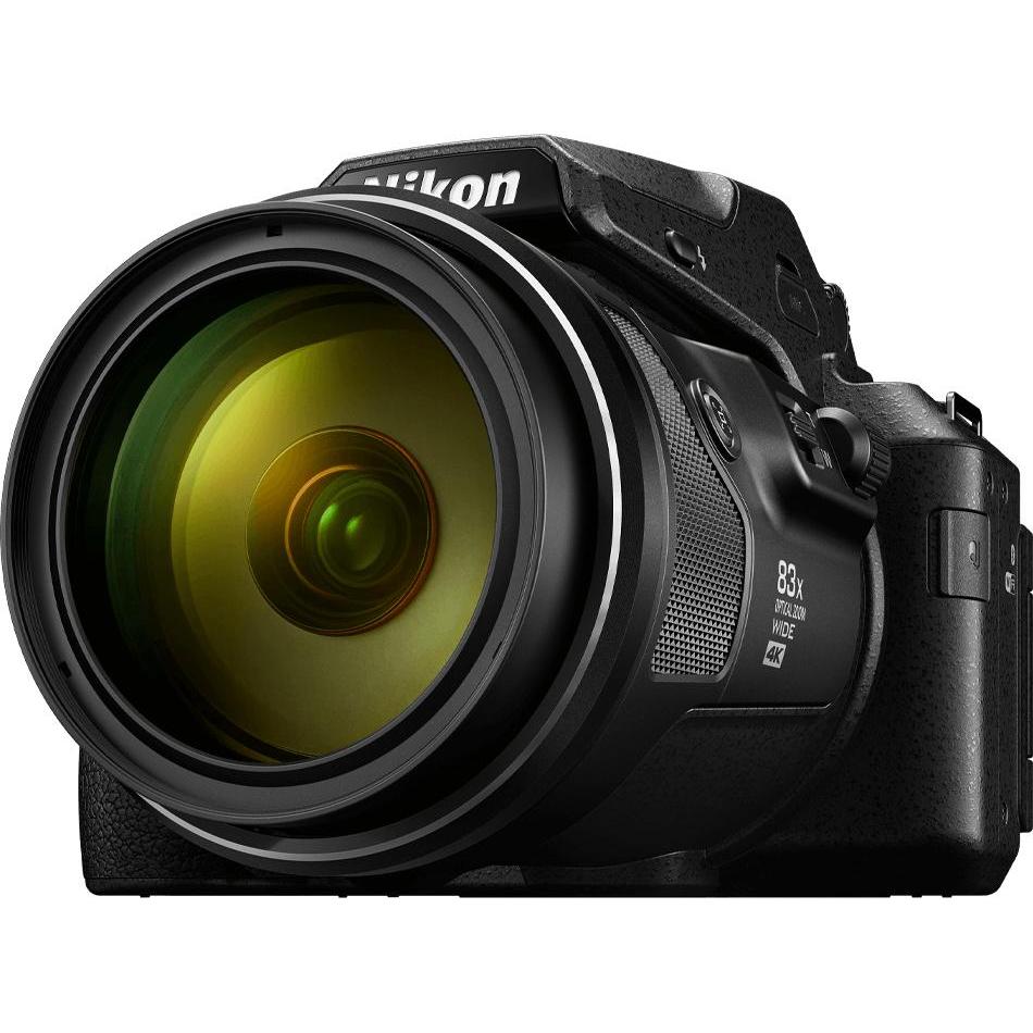 Nikon Coolpix P950 (4.3 - 357 mm, 16 Mpx, 1/2,3''), Kamera, Schwarz