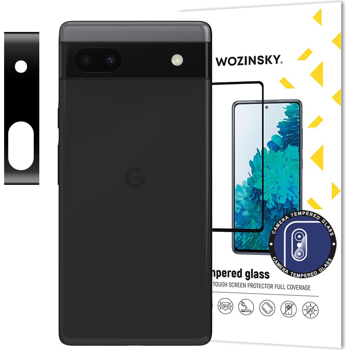 Wozinsky Vetro temperato completo per Google Pixel 6a per fotocamera 9H (1 pz., Google Pixel 6a), Pellicola protettiva smartphone, Trasparente