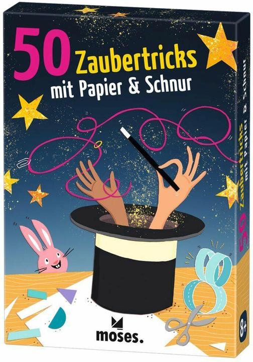Magni 9847 Tours de magie avec du papier et de la ficelle - Activité ingénieuse pour les enfants à partir