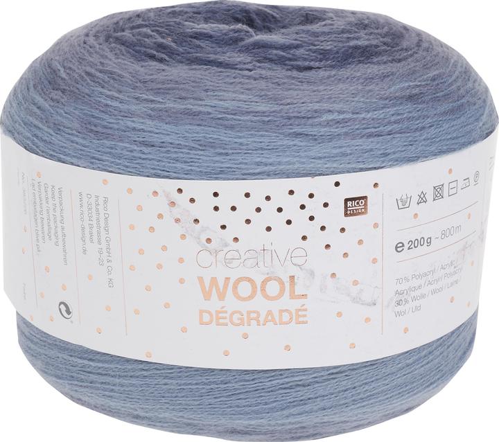 Image du produit Rico Design Rico Creative Wool Dégradé, 4 fils, 200g, environ 800m (800 m)