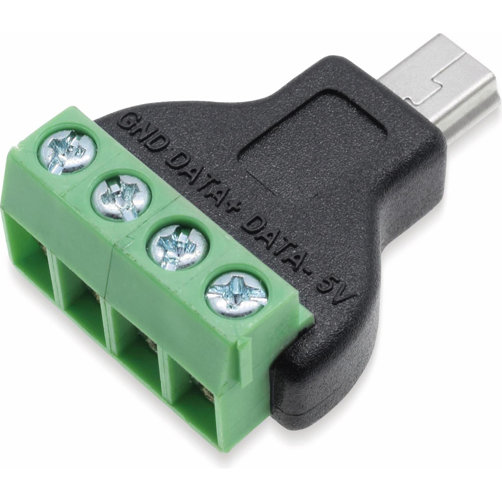 Pollini, Multimeter, Steckverbinder, Mini-USB, Schraubanschl, Stecker
